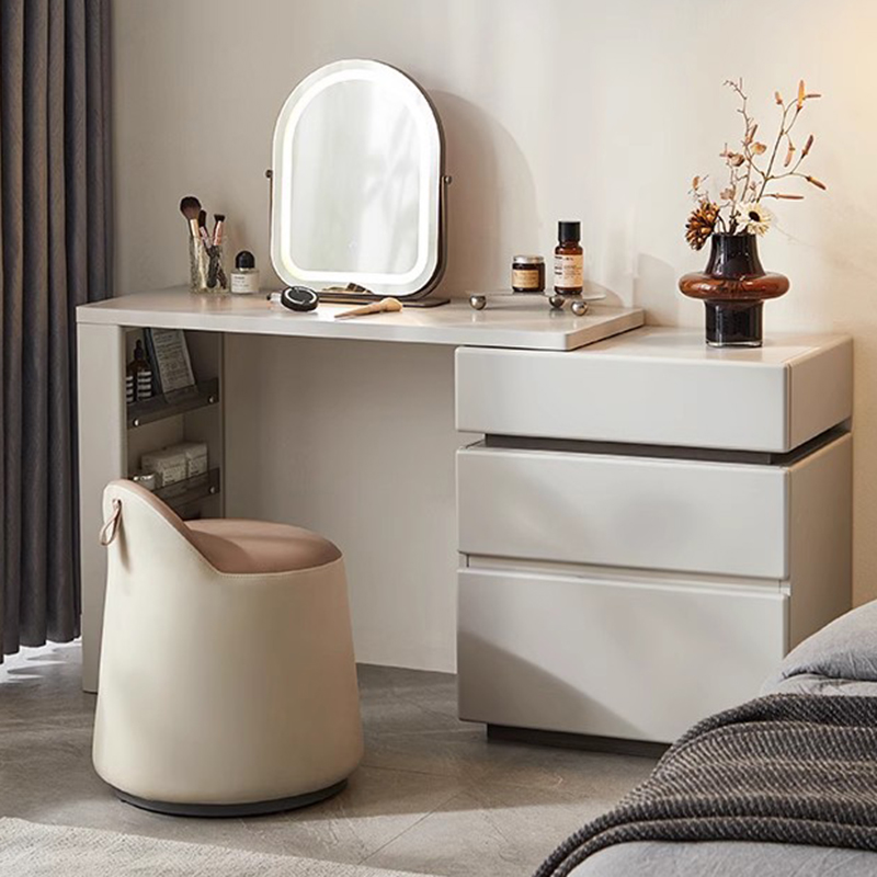 Beauty Without Makeup - Coiffeuse de rangement avec miroir pour